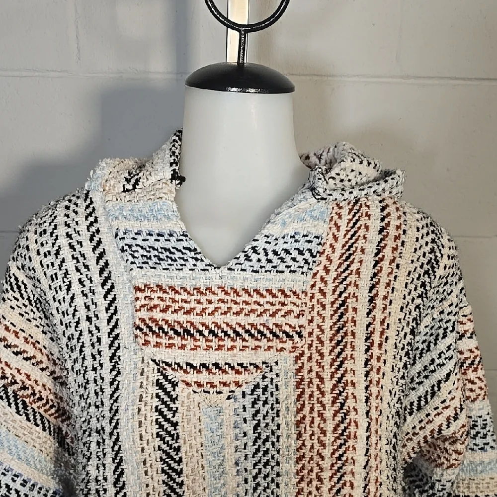Multicolor Striped Hoodie - Picture 3 of 14